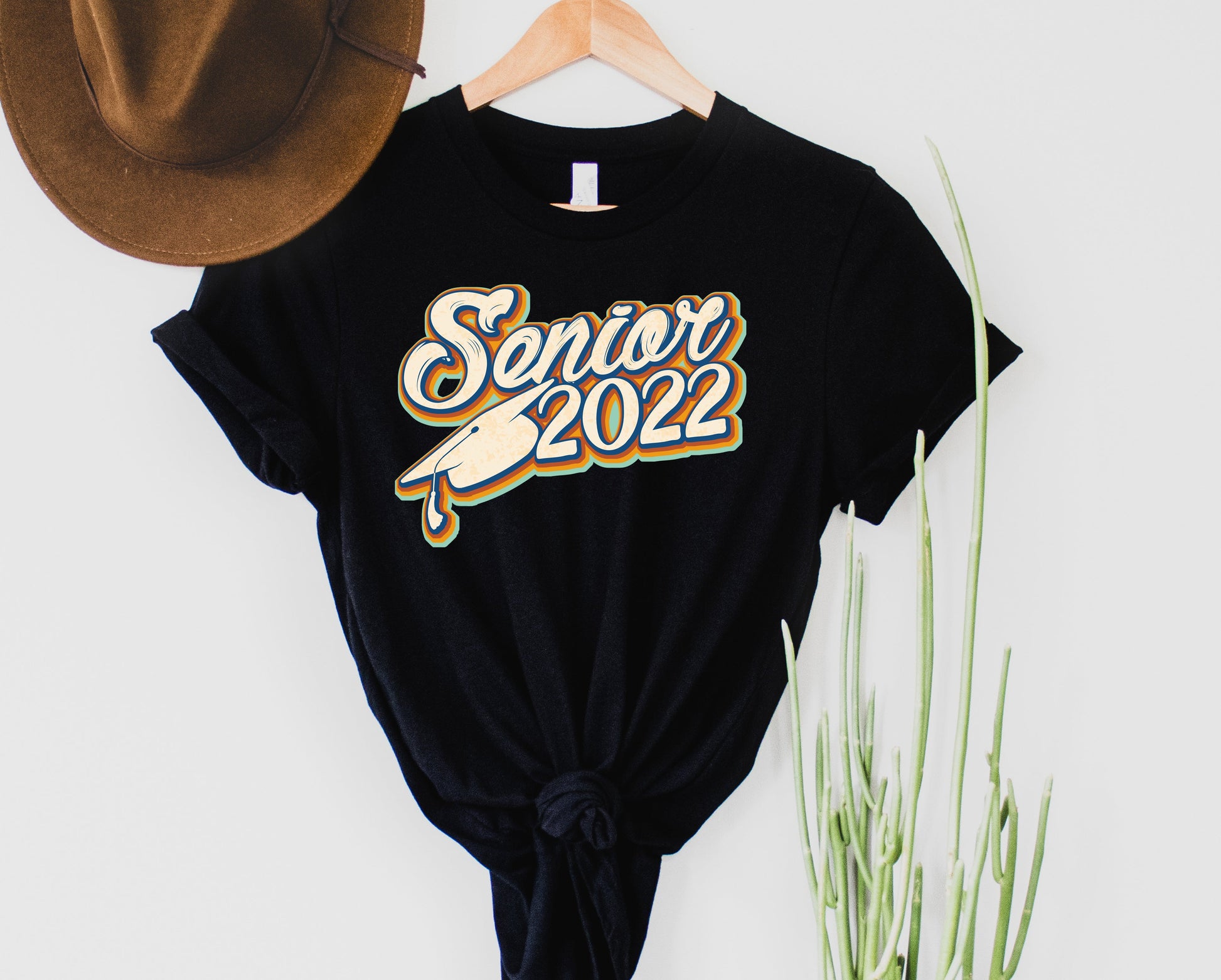 Wholesale Senior 2022 Graphic Tee - Black