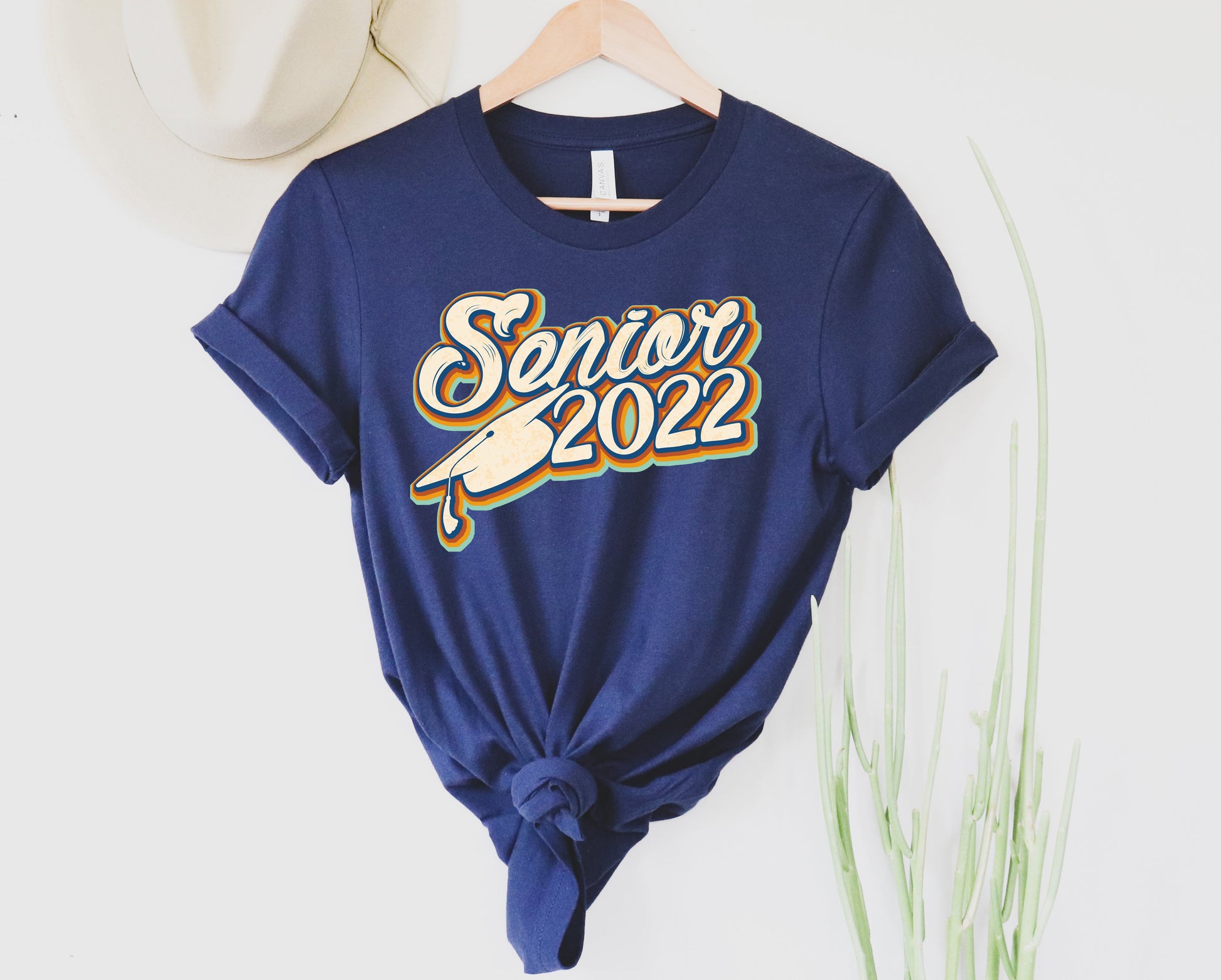 Wholesale Senior 2022 Graphic Tee - Navy