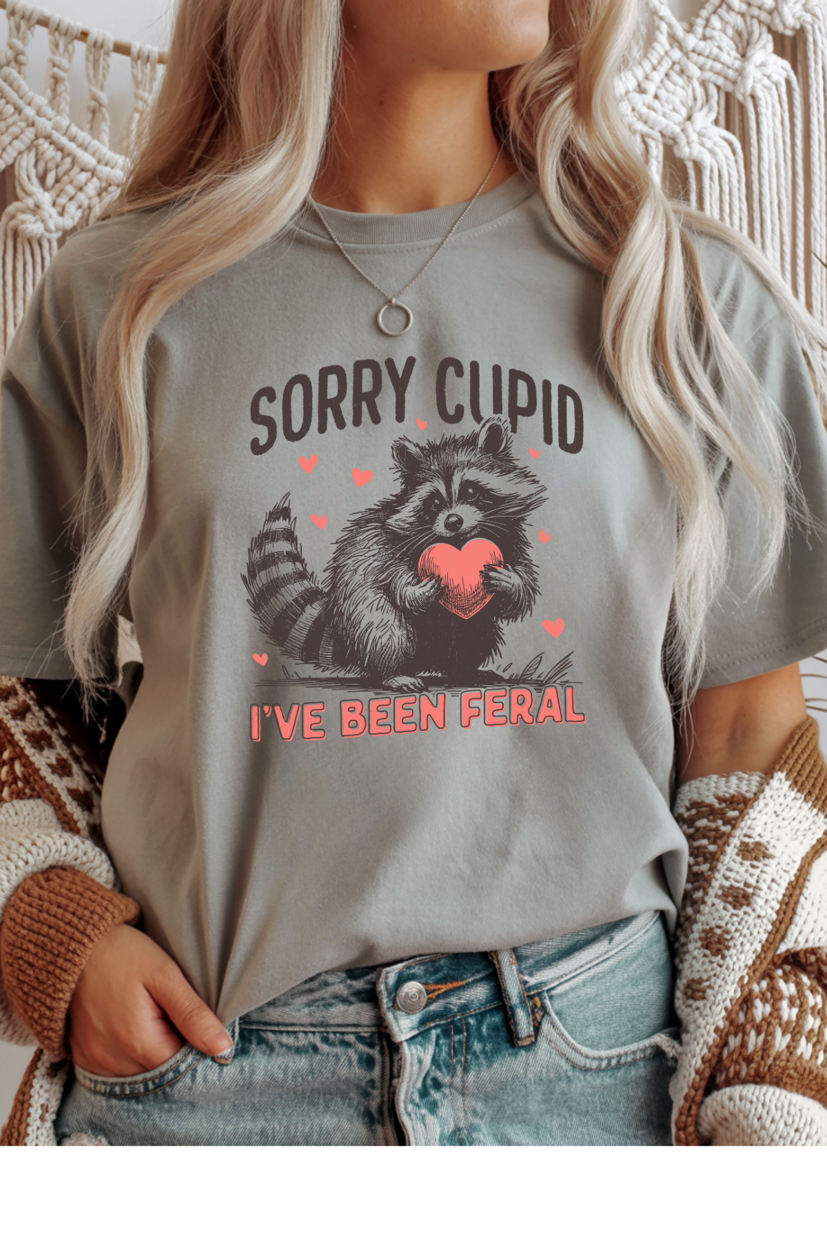 Wholesale Valentine's Day - Sorry Cupid #8 - Sports Grey Gildan Tee