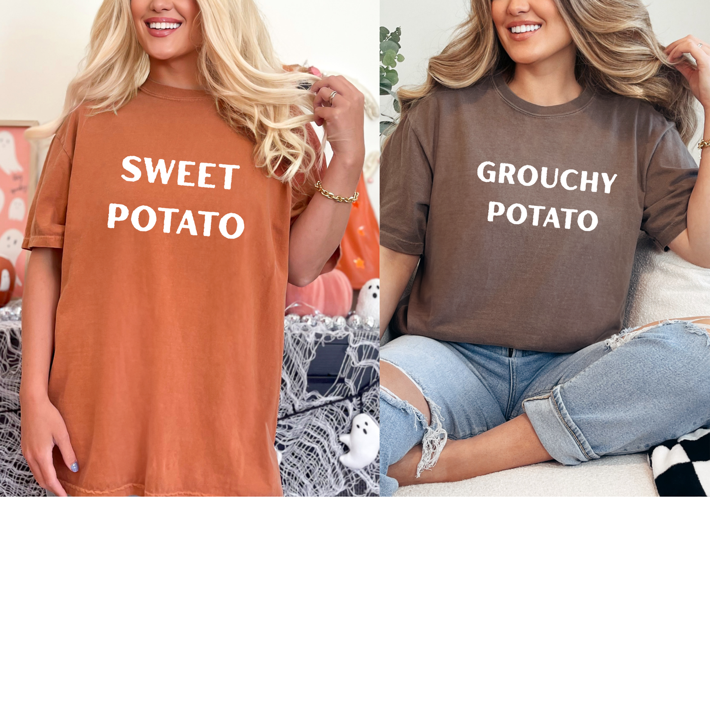 Sweet & Grouchy Potato Graphic Tee