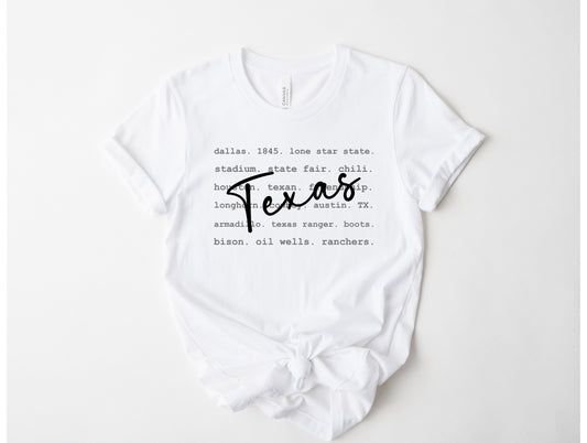 Texas Typography