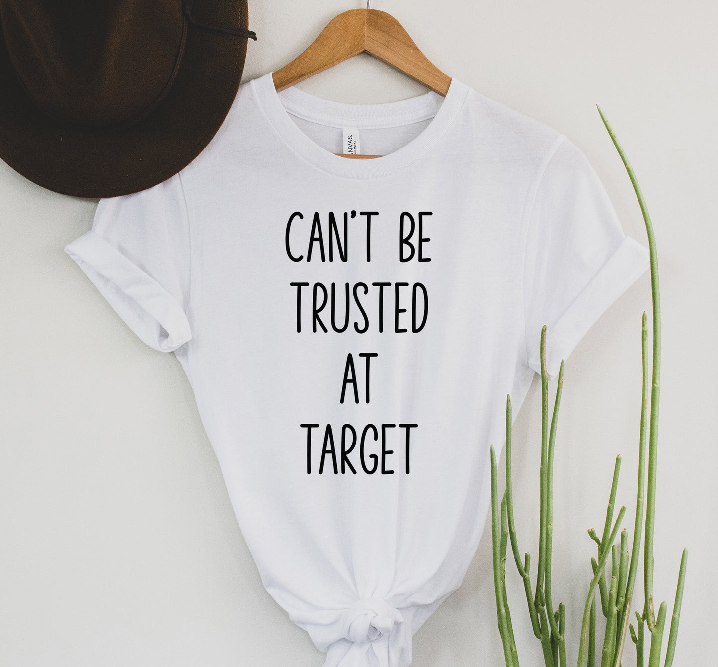 Wholesale Can't be Trusted Graphic Tee - Grey