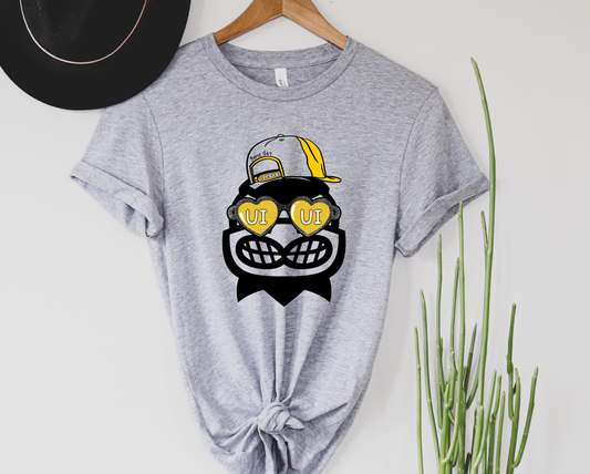 Wholesale UI Game Day Graphic Tee - White