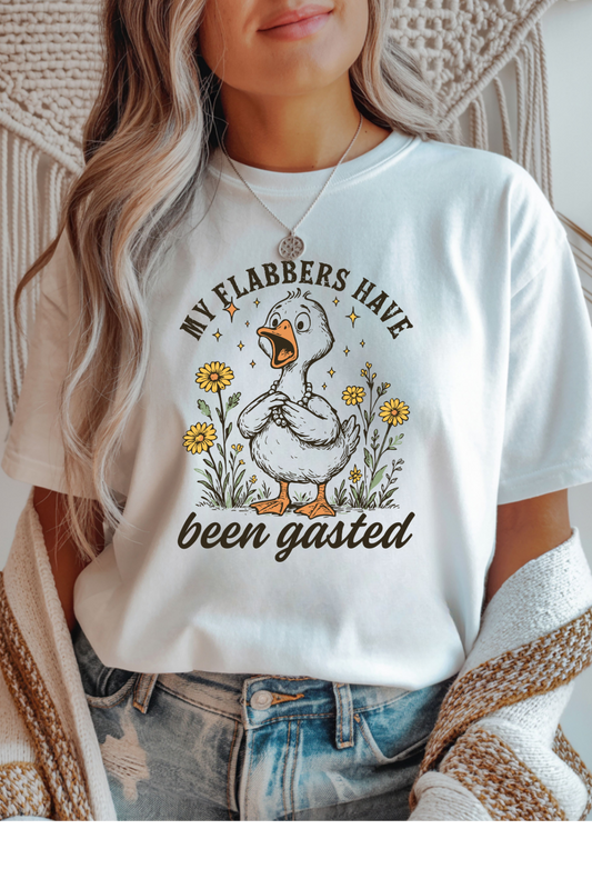 Wholesale Rooted in Spring - My Flabbers #10 - White Gildan Tee