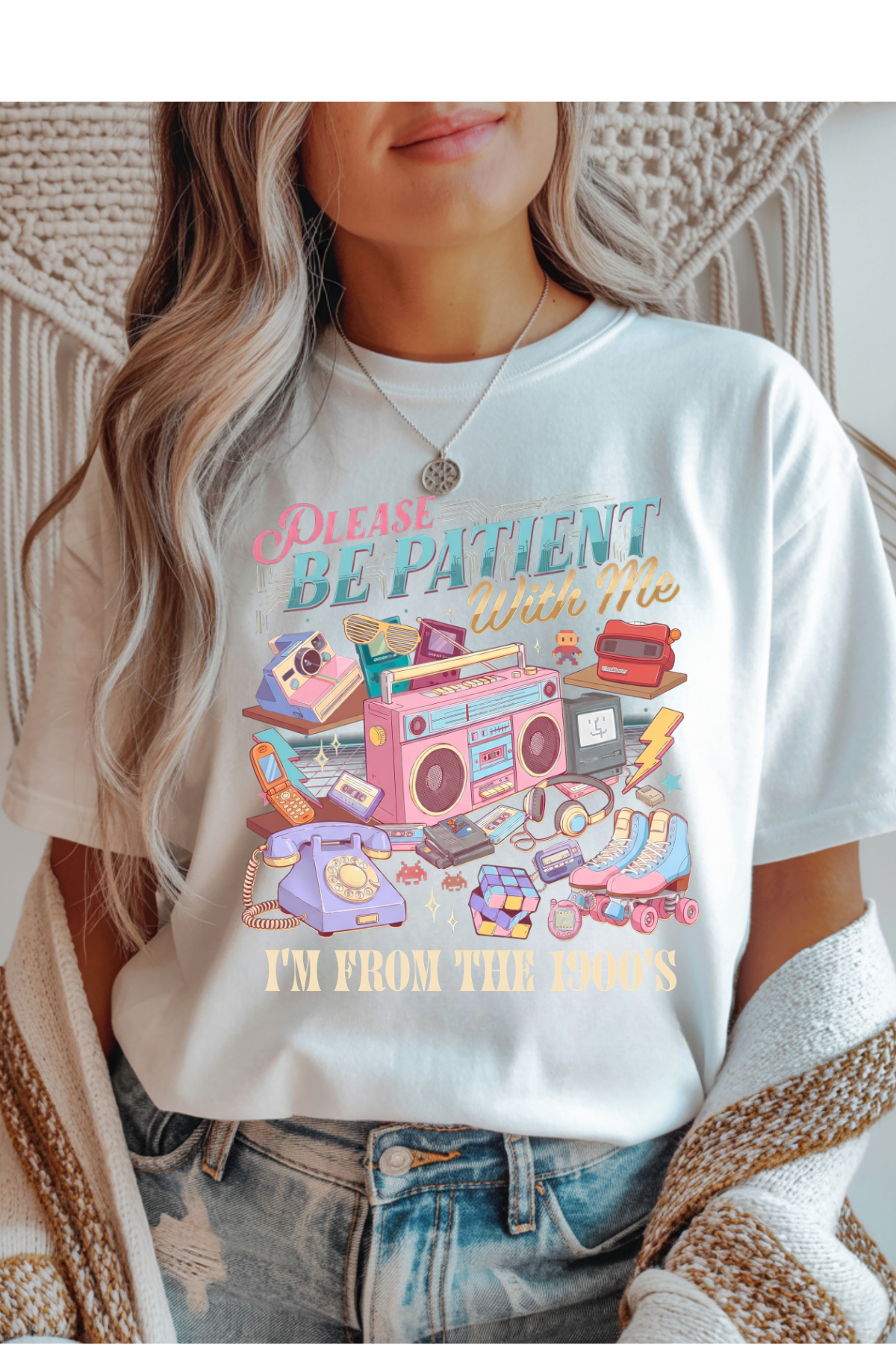 Wholesale Earth - From the 1900s #3 - White Gildan Tee