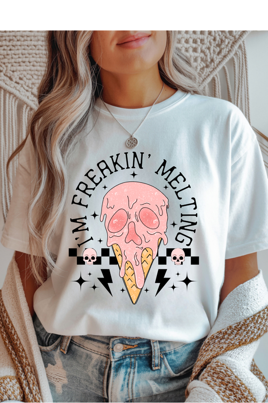 Wholesale Summer in Paris - I'm Melting #5 - White Gildan Tee