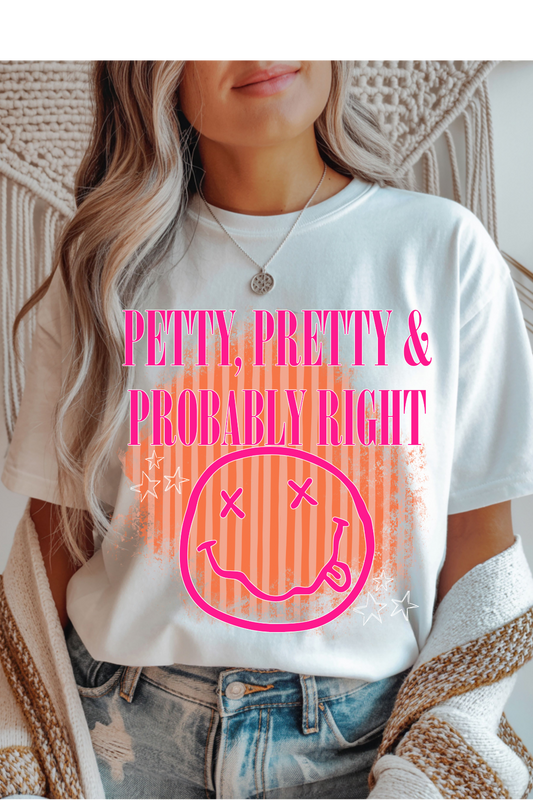 Wholesale Summer in Paris - Pretty, Pretty, Right #9 - White Gildan Tee