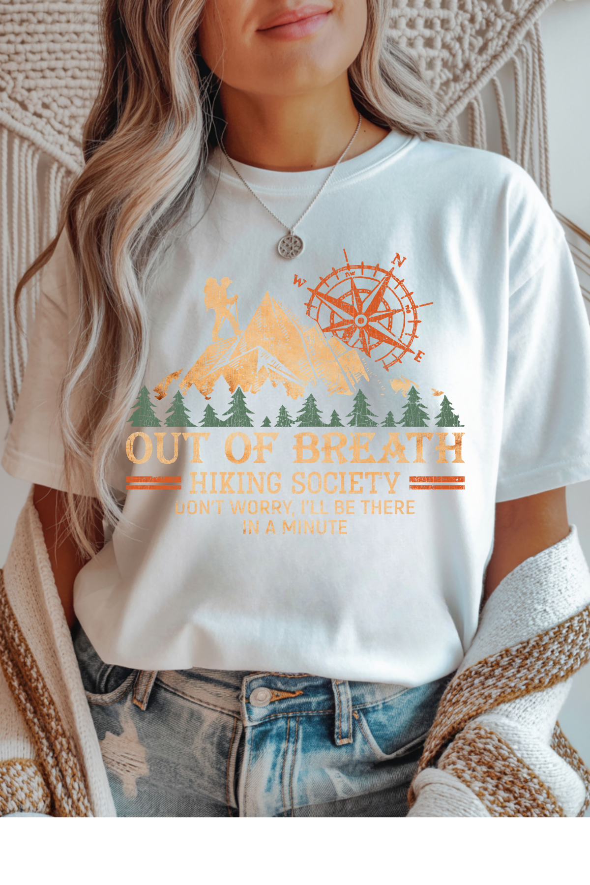 Wholesale Sun-Sational - Out Of Breath #5 - White Gildan Tee