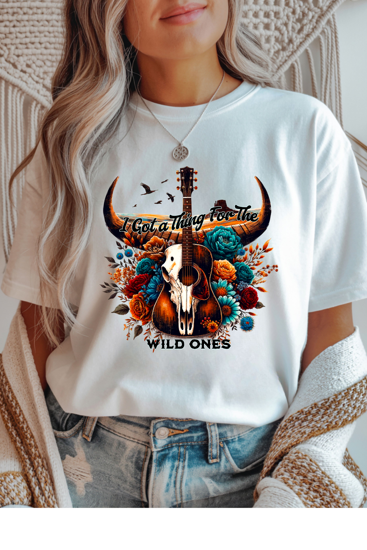 Wholesale Shadows & Spots - Got A Thing for Wild Things #3 - White Gildan Tee