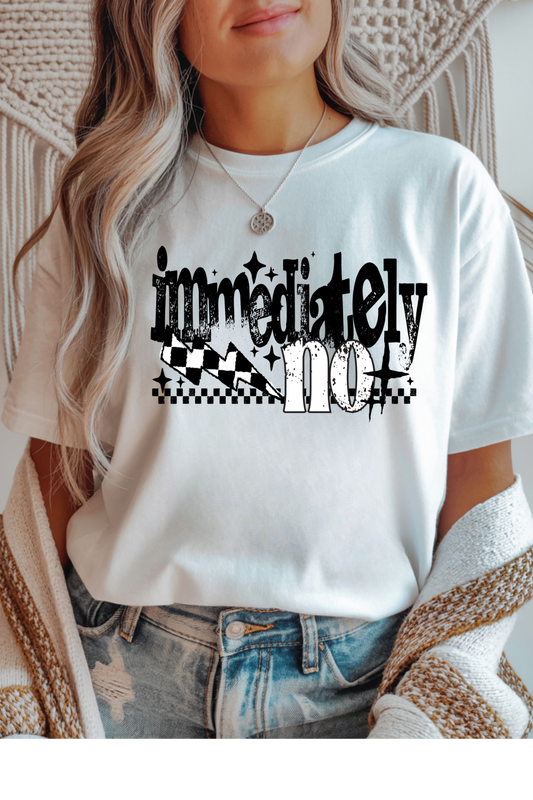 Wholesale RoseWater Glow - Immediately No #4 - White Gildan Tee