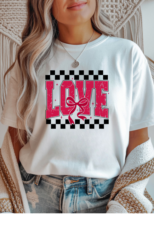Wholesale Valentine's Day - Love #2 - White Gildan Tee