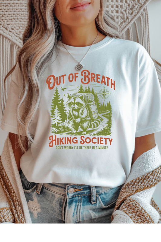 Wholesale Rooted in Spring - Out of Breath #3 - White Gildan Tee