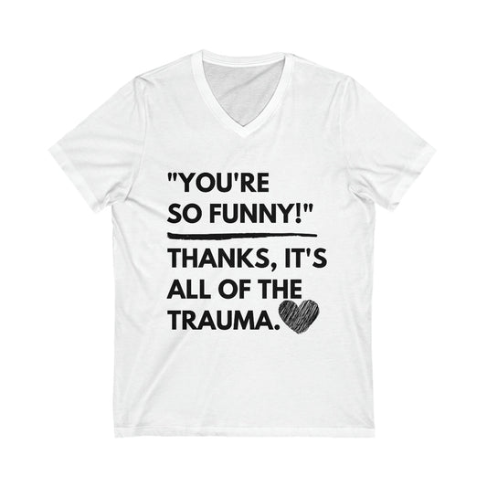Wholesale You're so Funny Graphic Tee - Grey Tee
