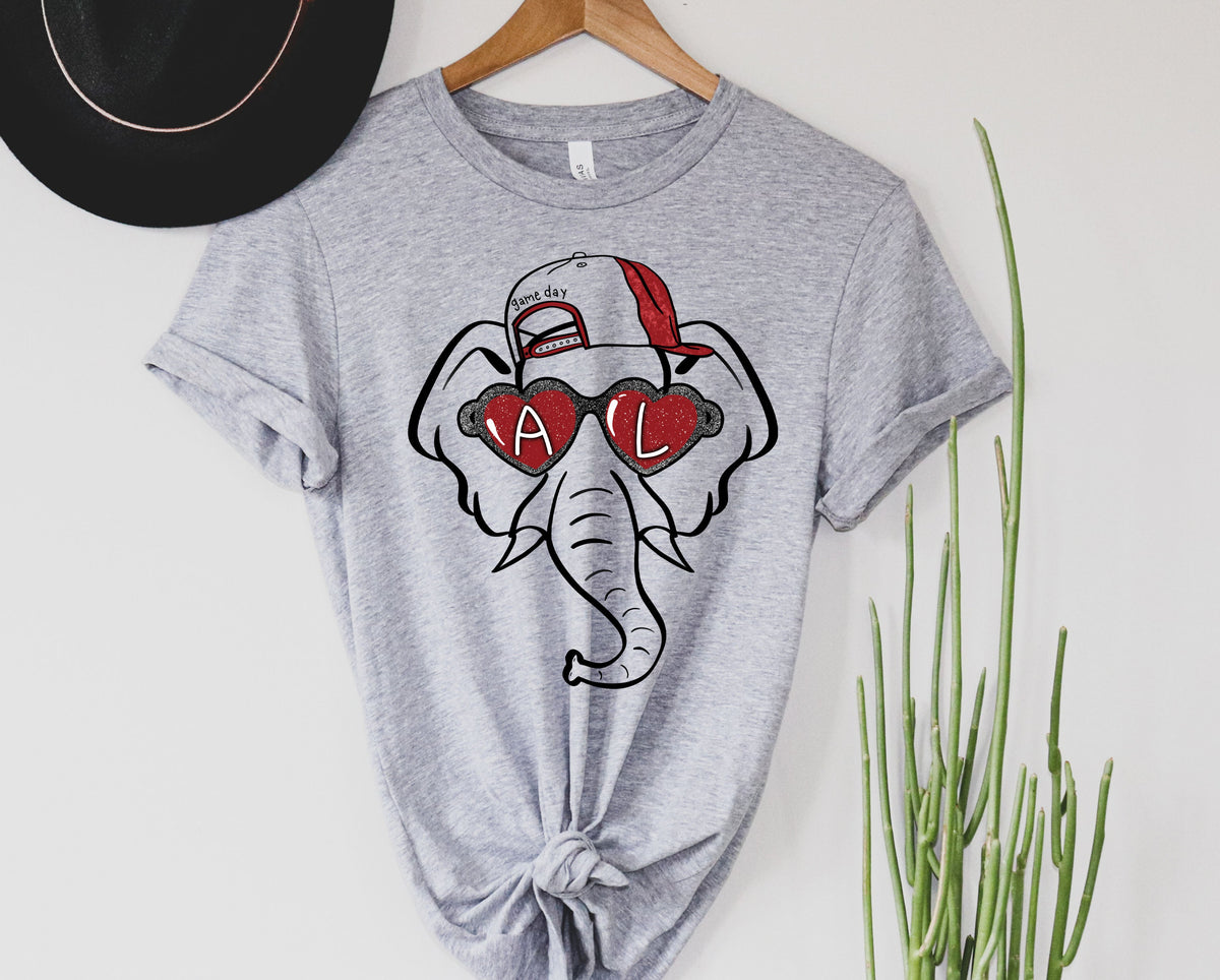 Wholesale Alabama Game Day Graphic Tee - Grey