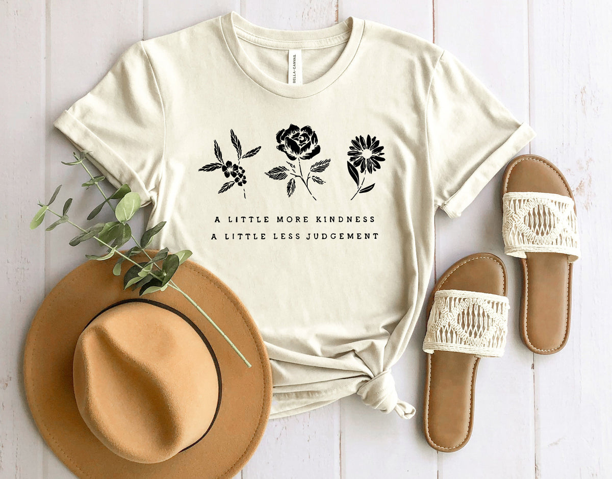 Wholesale A Little More Kindness Graphic Tee - Mint