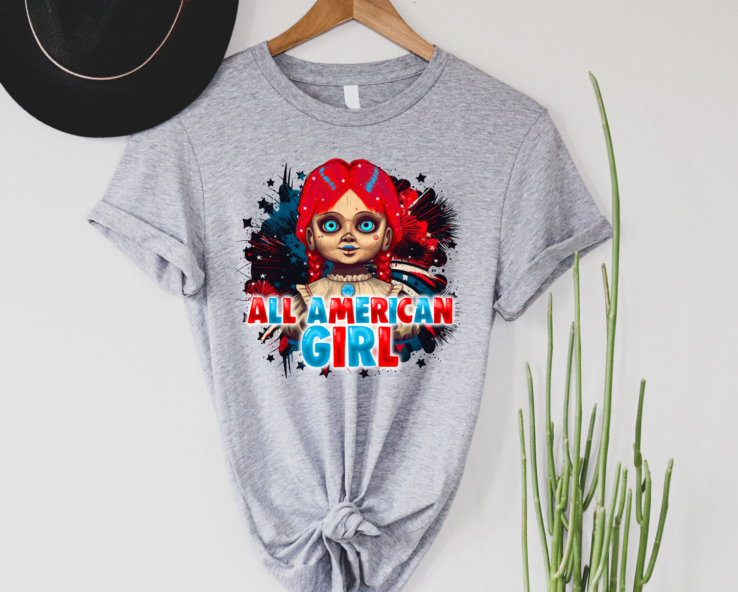 Wholesale Annabelle Graphic Tee - Grey Tee
