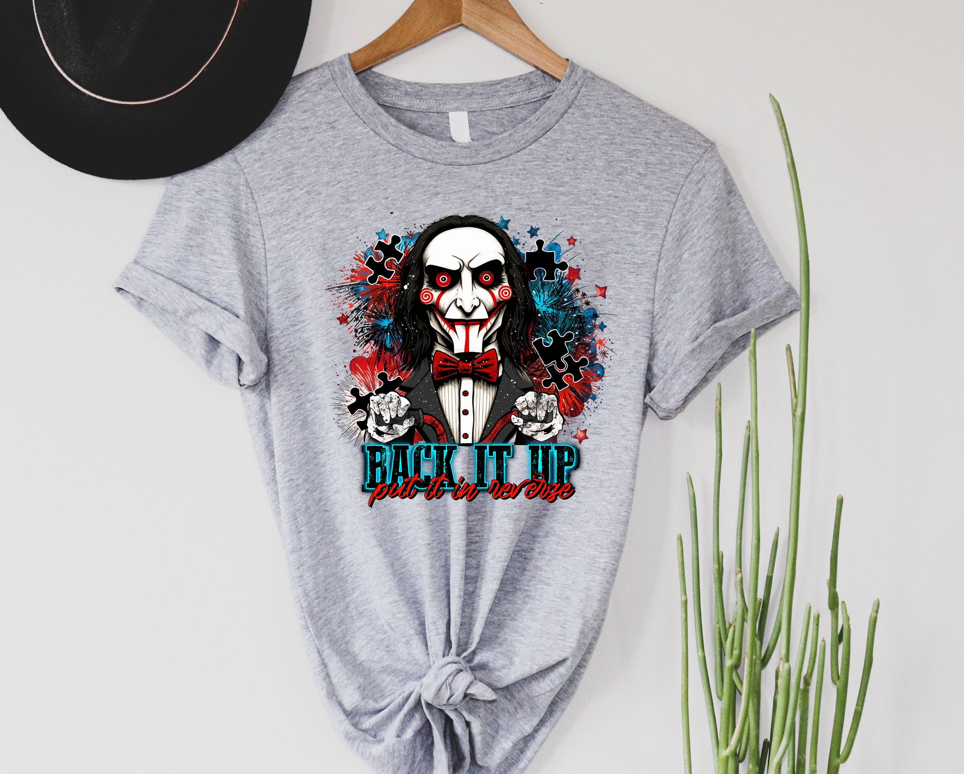 Wholesale Back it Up Graphic Tee - Red