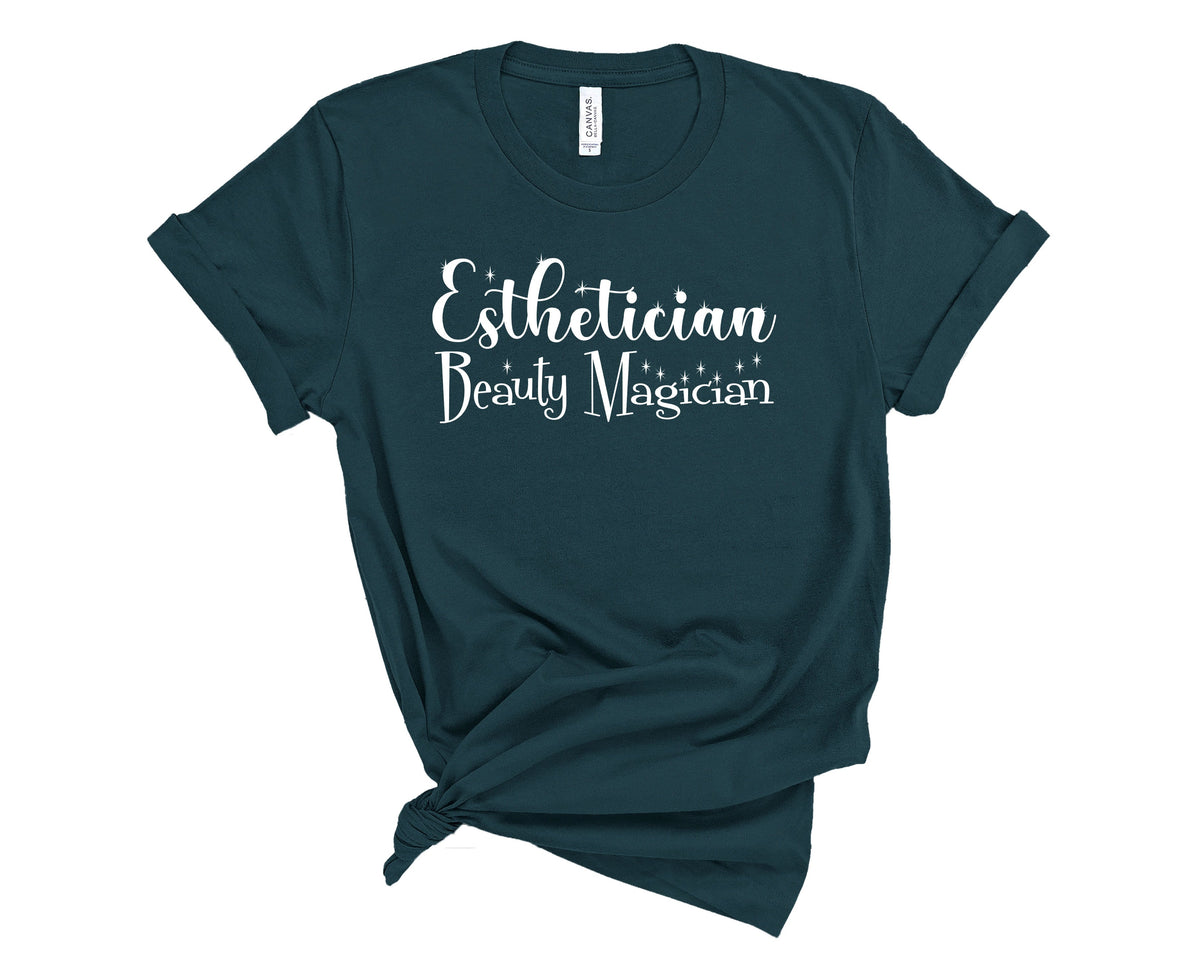 Wholesale Beauty Magician Graphic Tee - Maroon