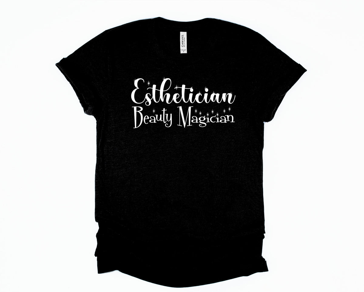 Wholesale Beauty Magician Graphic Tee - Black