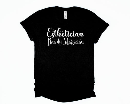 Wholesale Beauty Magician Graphic Tee - Black