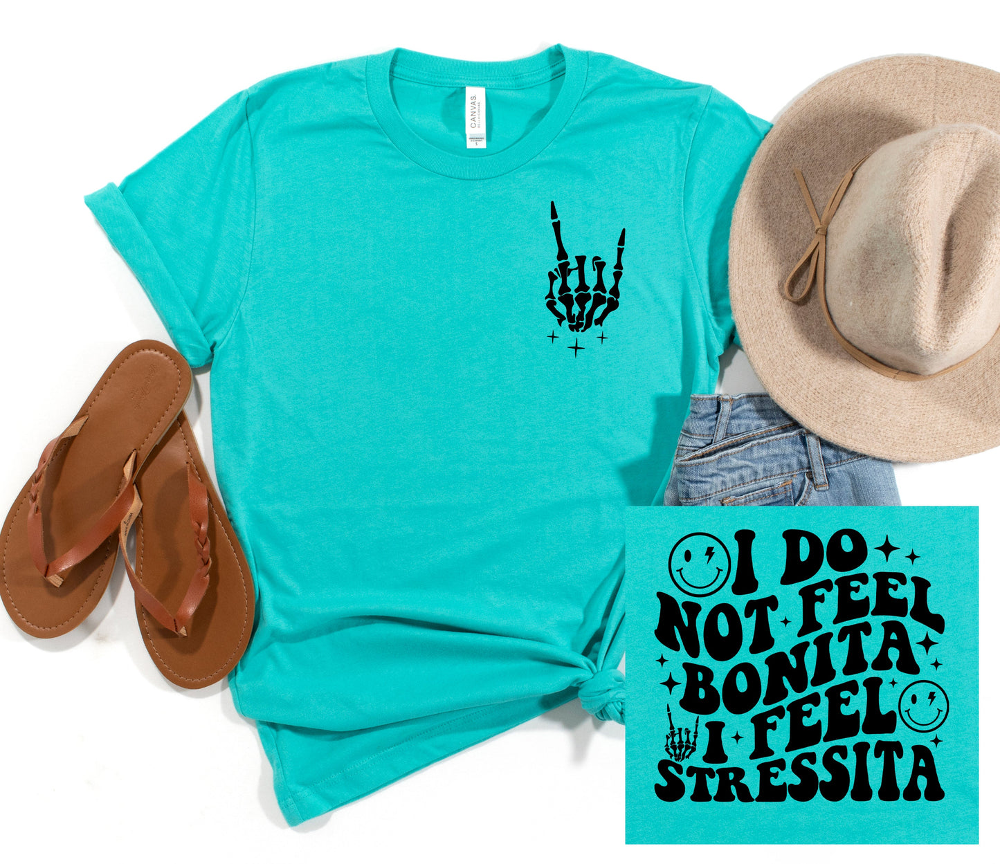 Wholesale Bonita Graphic Tee - Ash