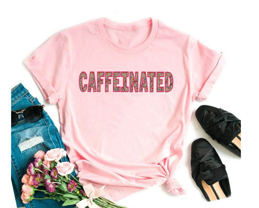 Caffeinated Faux Embroidery