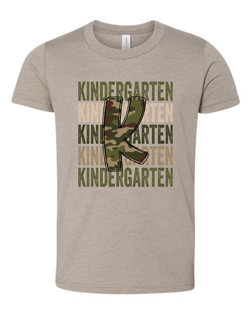 ADULT Camo Grade Shirts