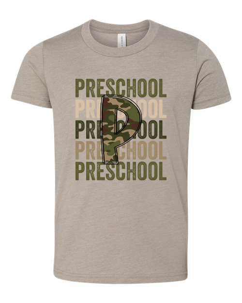 ADULT Camo Grade Shirts