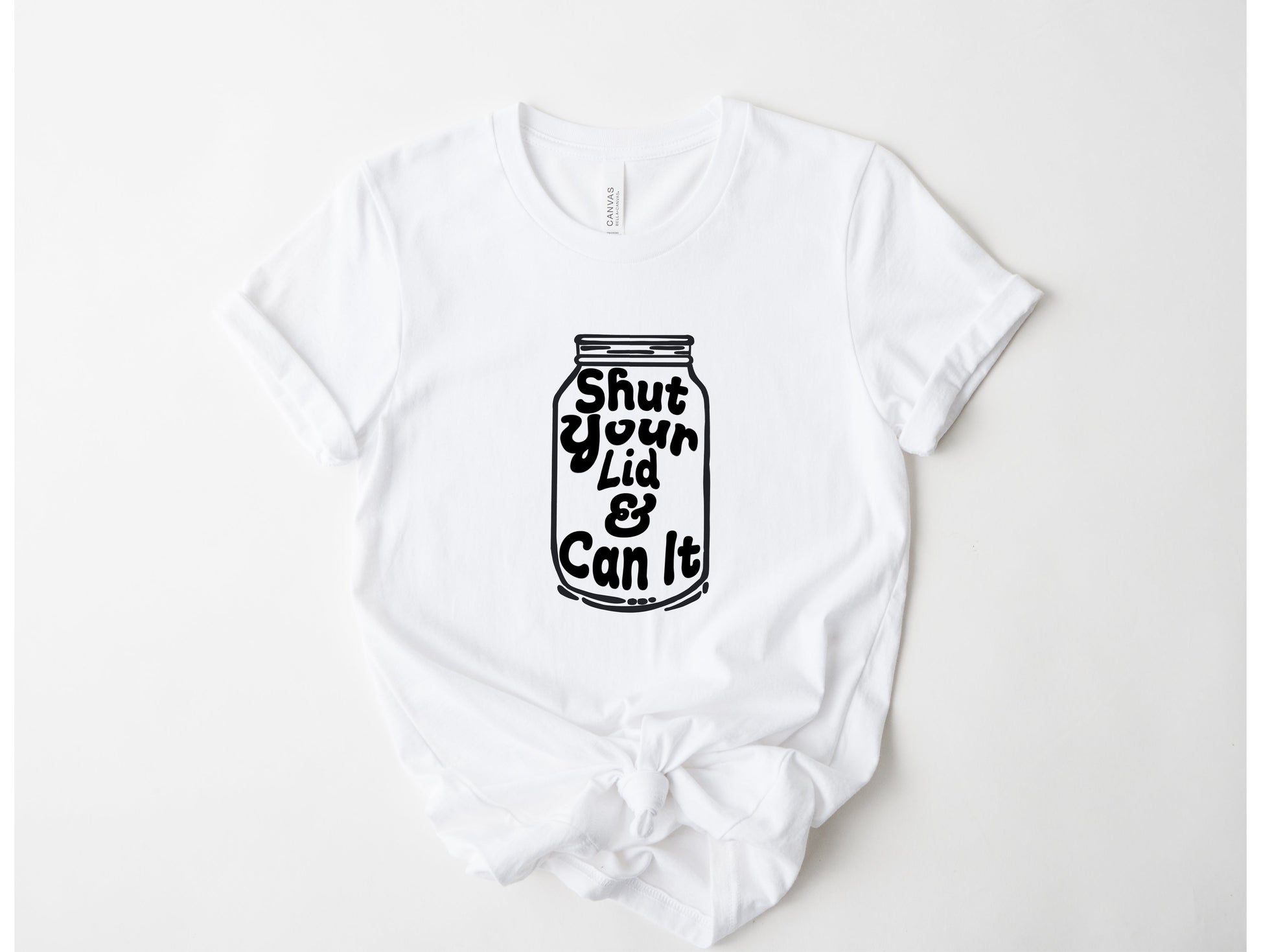 Wholesale Can It Graphic Tee - Grey