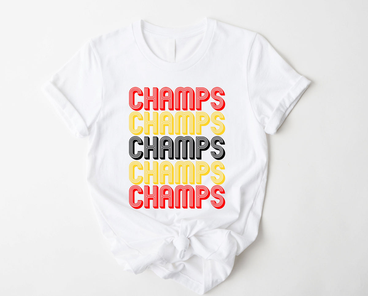 Wholesale Champs Champs Champs Graphic Tee - White Tee