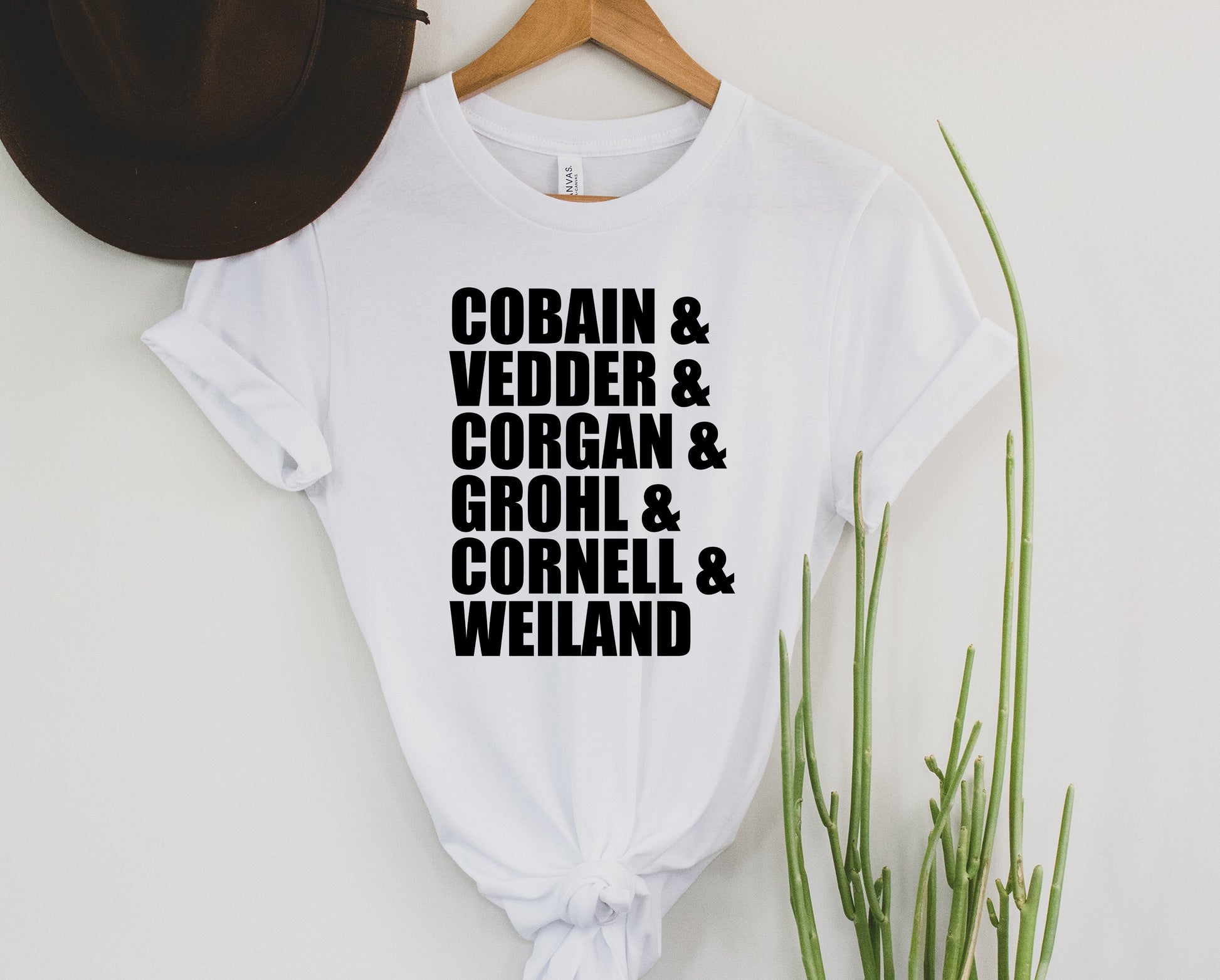 Wholesale Cobain Graphic Tee - White