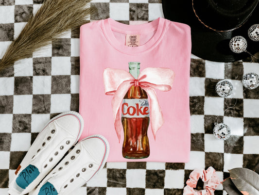 Wholesale Coquette Coke Graphic Tee - CC Blossom