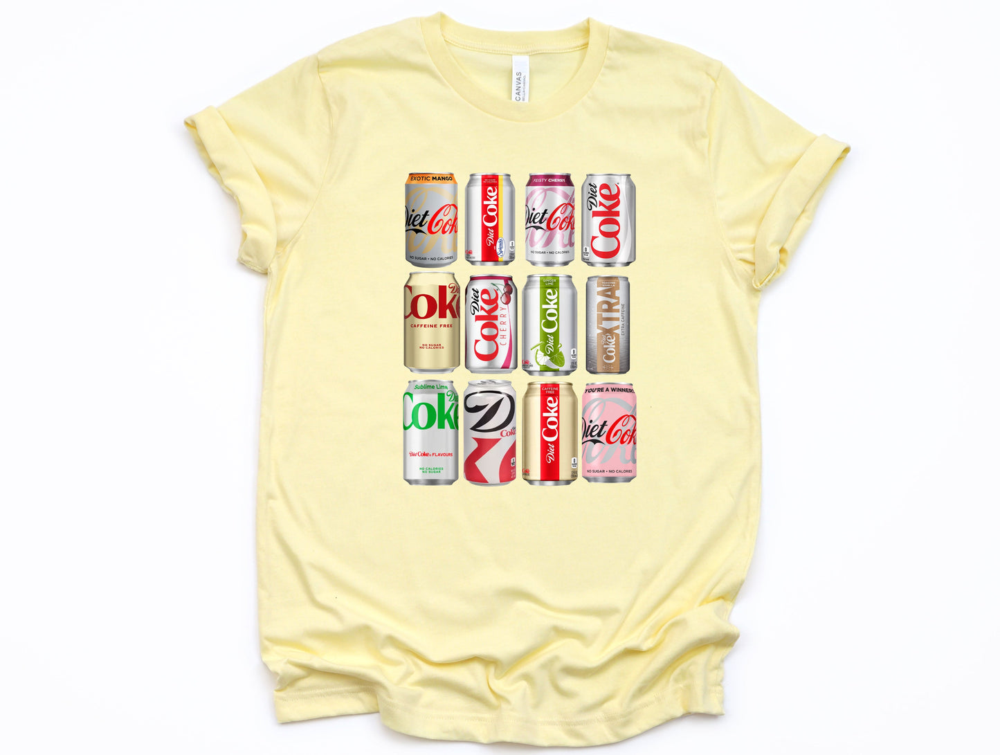 Wholesale Diet Graphic Tee - French vanilla