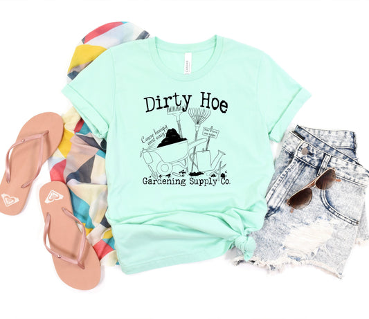 Wholesale Dirty Hoe Graphic Tee - Yellow