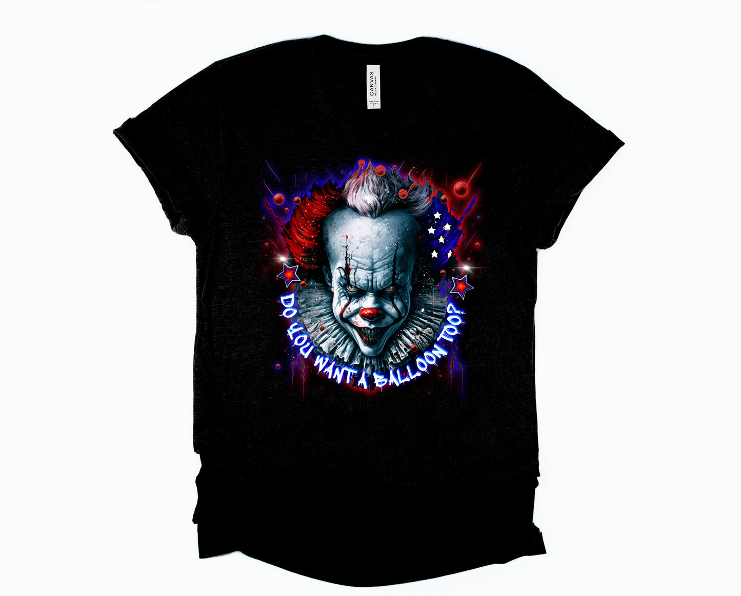 Wholesale Do You Want a Balloon Graphic Tee - White Tee