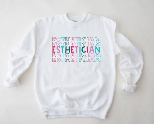 Wholesale Esthetician Graphic Tee - Black