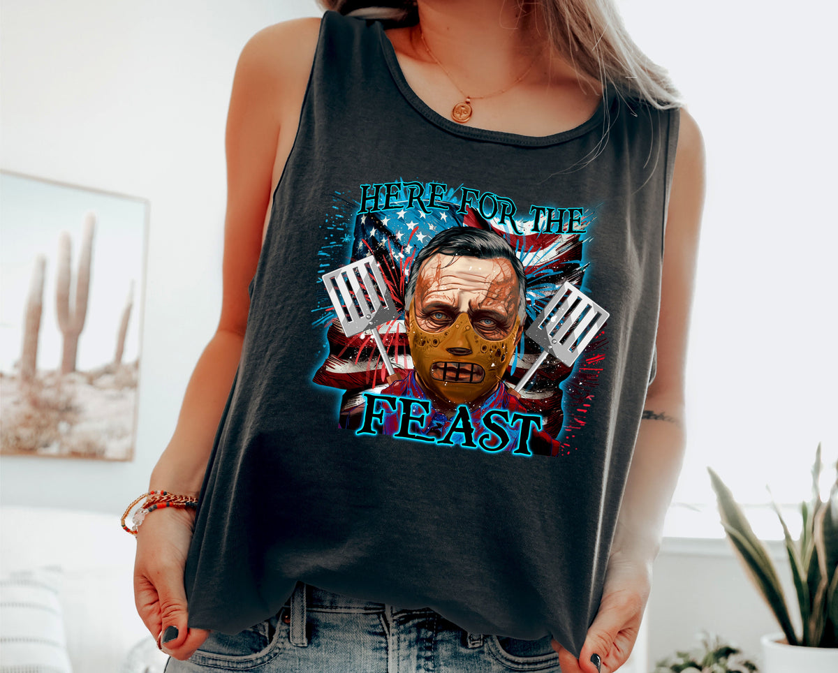 Wholesale Feast Graphic Tee - White Tee