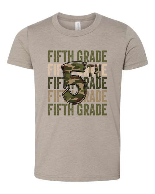 ADULT Camo Grade Shirts