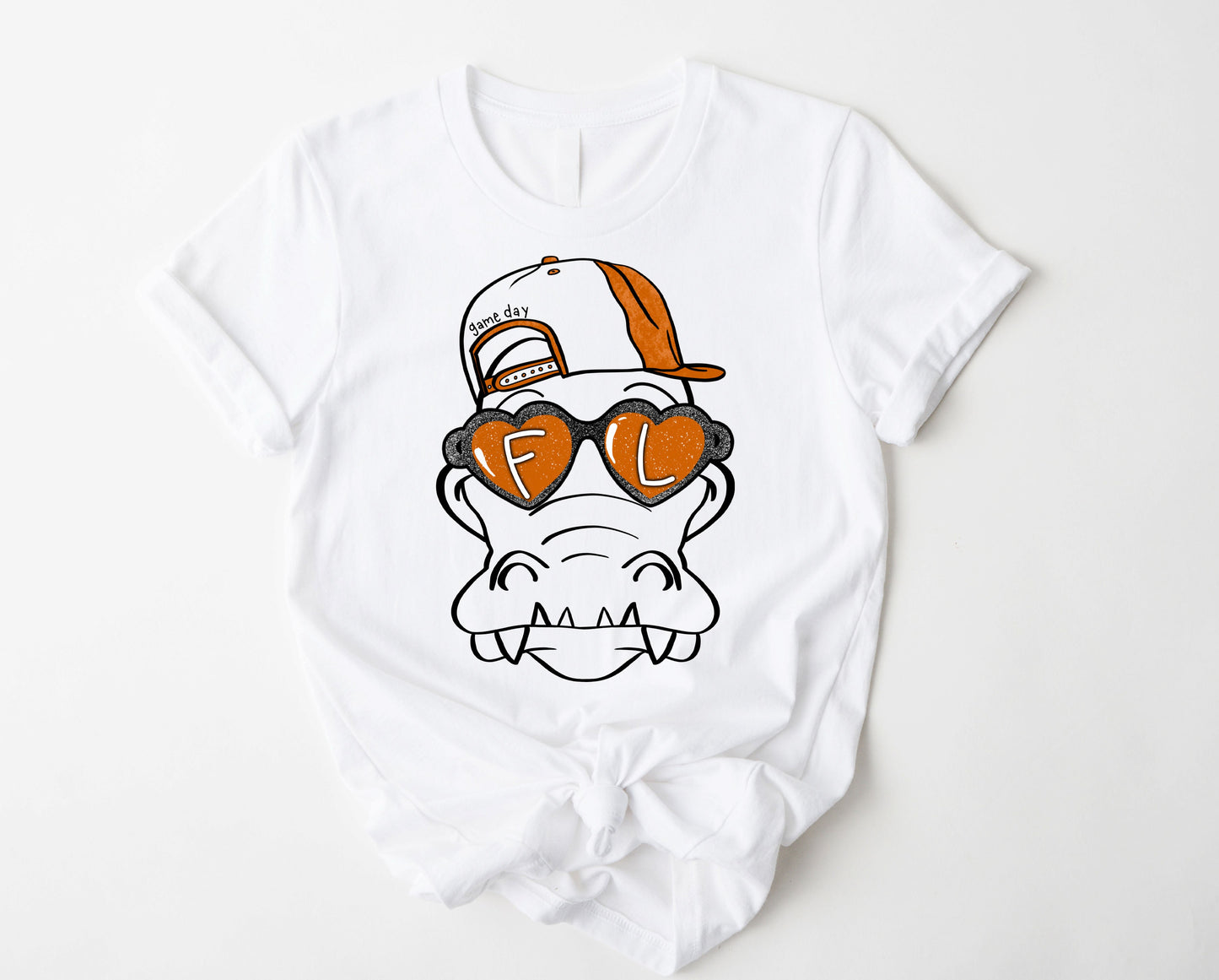 Wholesale Florida Game Day Graphic Tee - White