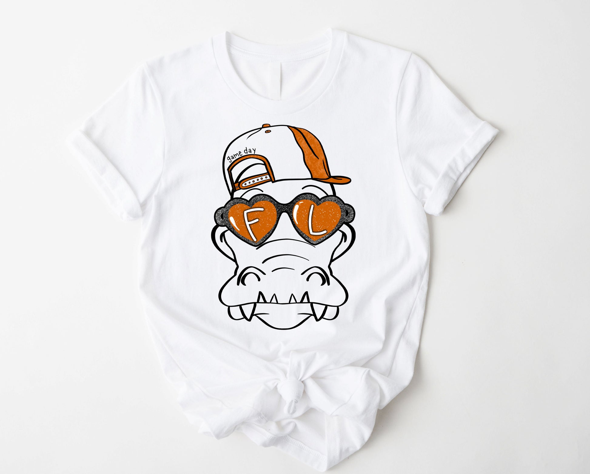 Wholesale Florida Game Day Graphic Tee - White