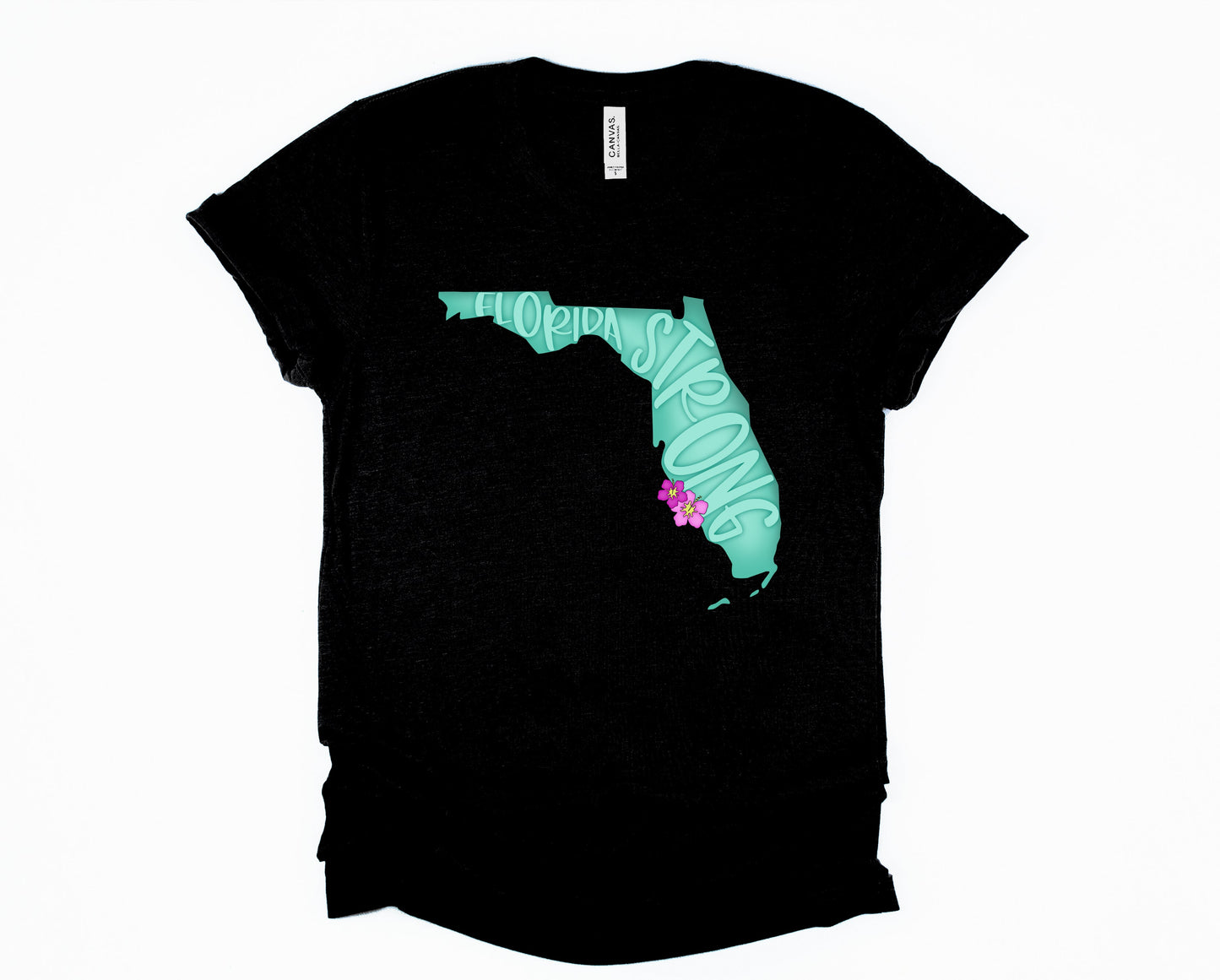Wholesale Florida Strong Graphic Tee - Black