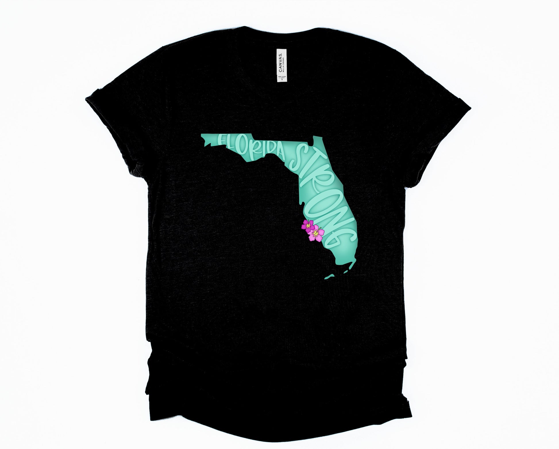 Wholesale Florida Strong Graphic Tee - Black