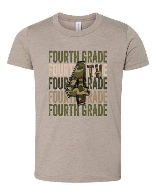 ADULT Camo Grade Shirts