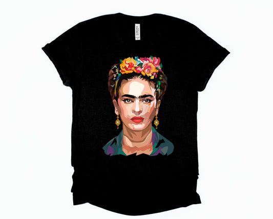 Wholesale Frida Graphic Tee - Red