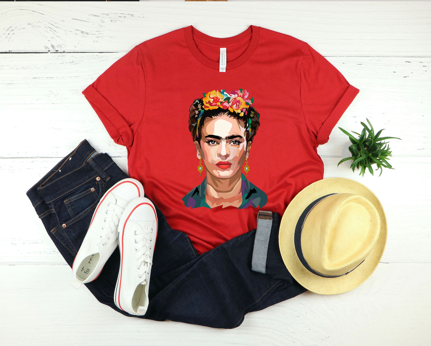Wholesale Frida Graphic Tee - Black