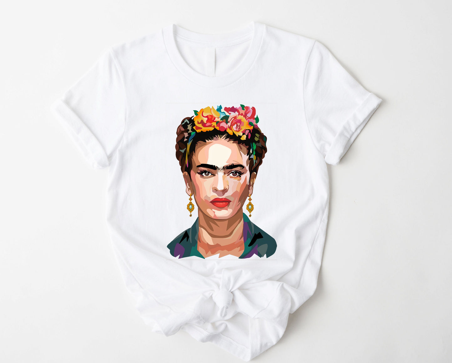Wholesale Frida Graphic Tee - White