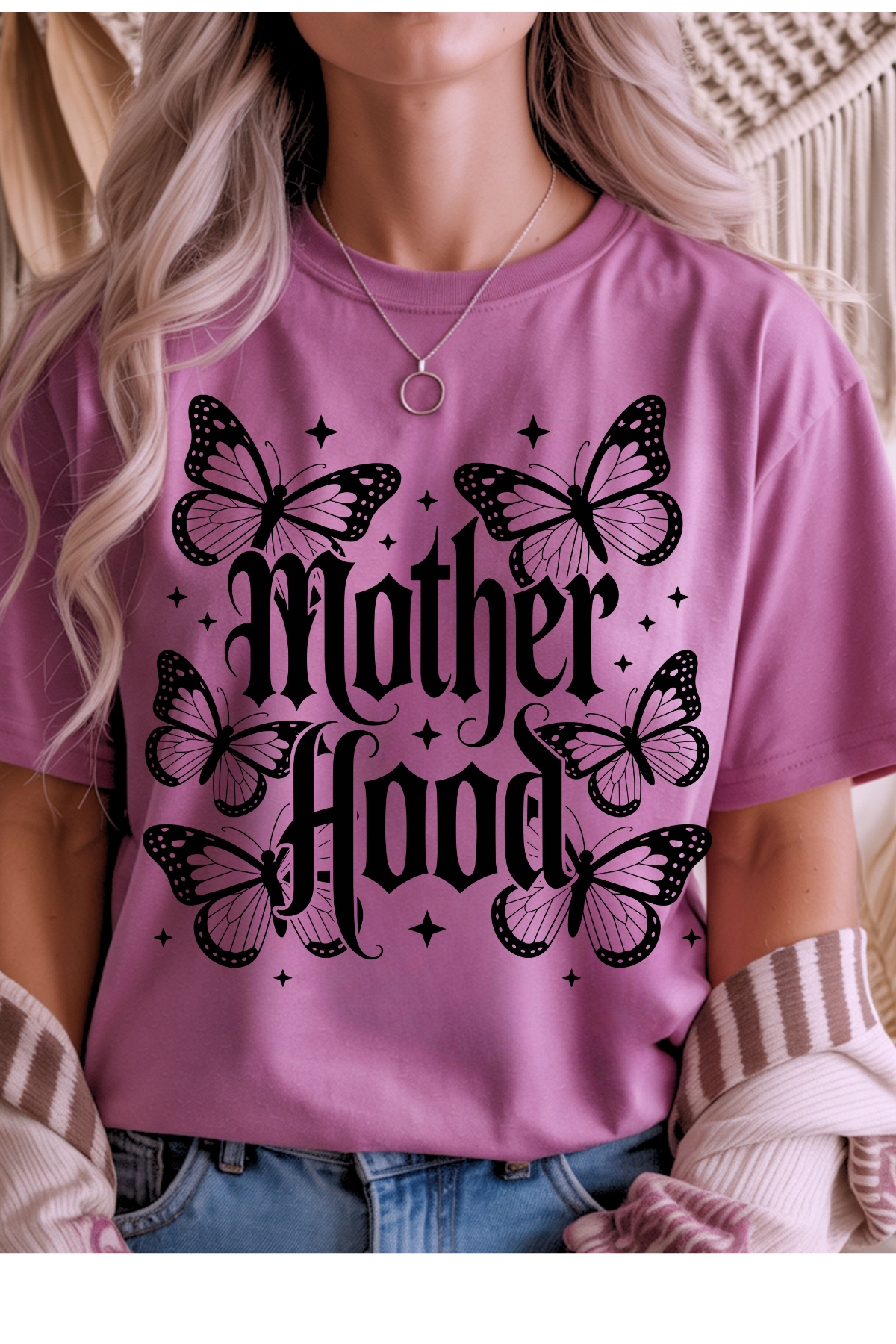 Wholesale Summer in Paris - MotherHood #4 - Heather Radiant Orchid Gildan Tee