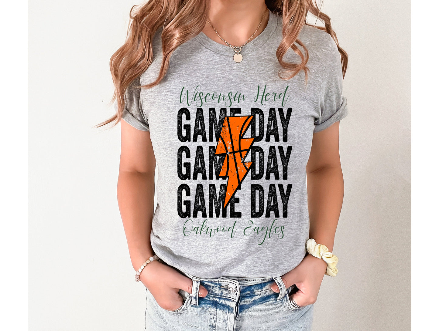 Wholesale Herd Gameday Graphic Tee - White Tee
