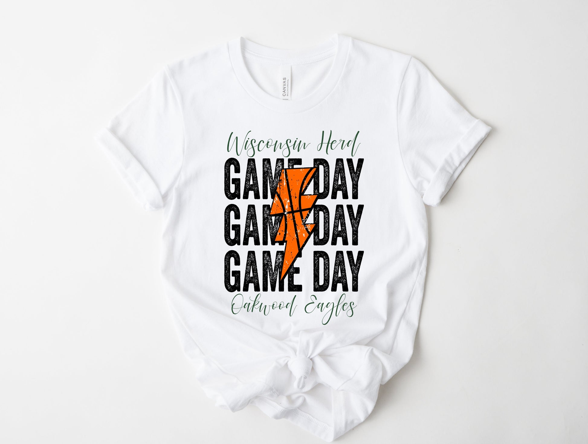 Wholesale Herd Gameday Graphic Tee - Grey Tee