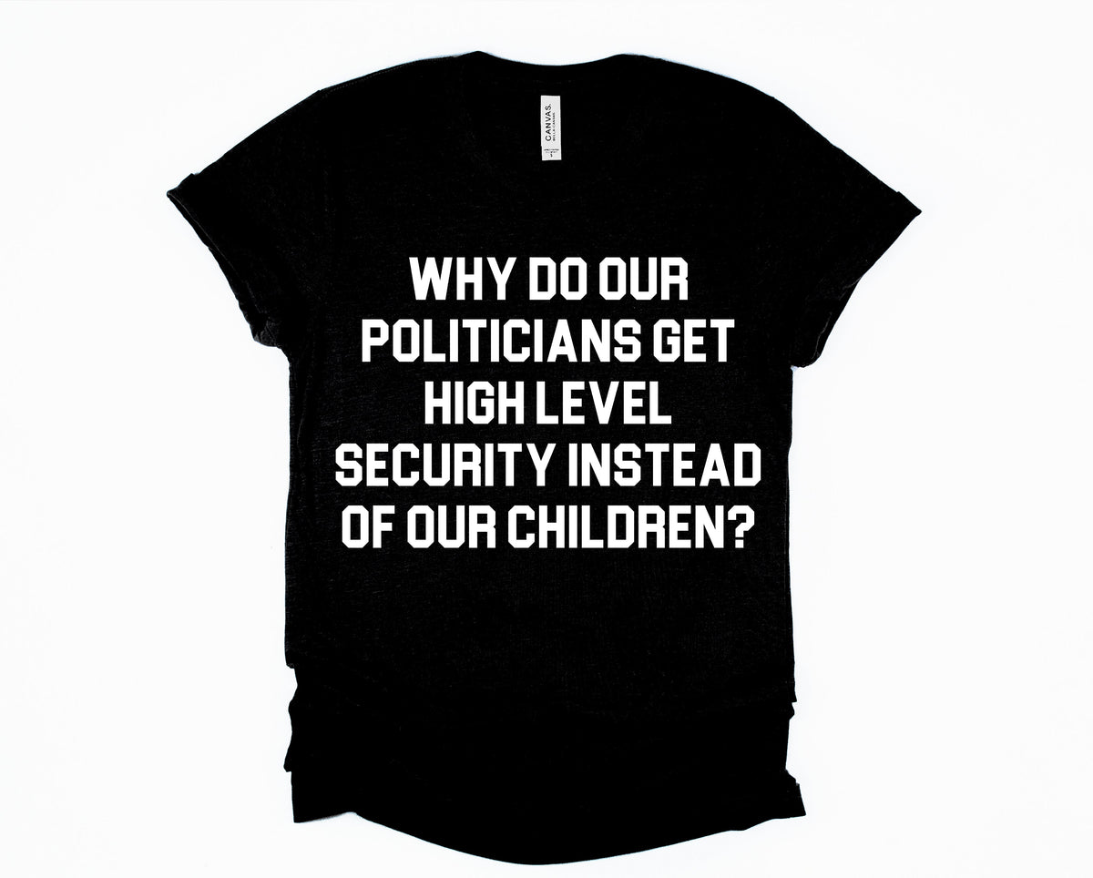 Wholesale Instead of our Children Graphic Tee - Black